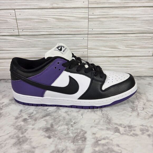 Nike SB Dunk Low Pro Court Purple Men's 10.5 BQ6817-500 New DS OG All - Picture 2 of 9